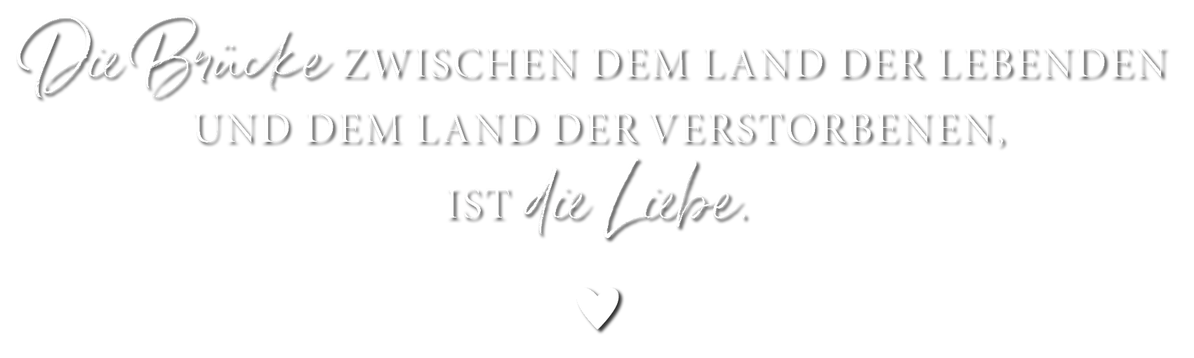 Die Brücke zwischen dem Land